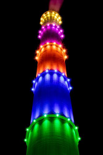 Germany - Chimney in Chemnitz - 300 metres high