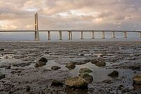 Vasco da Gama brug, Lisboa, Portugal