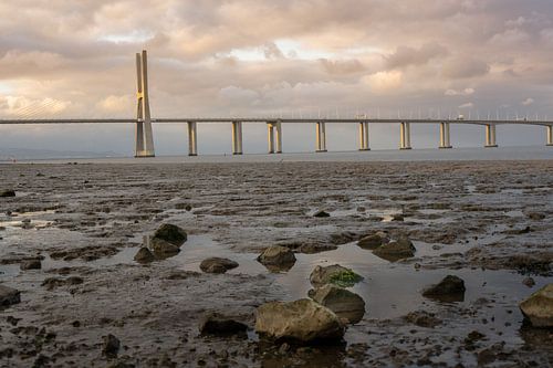 Vasco da Gama brug, Lisboa, Portugal