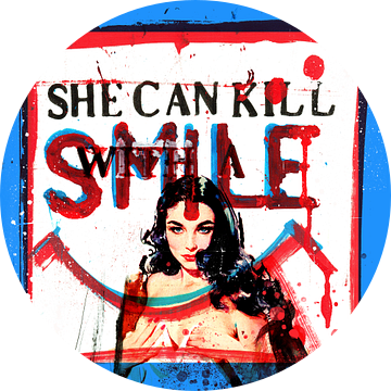 She Can Kill With A Smile van Feike Kloostra