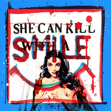 She Can Kill With A Smile von Feike Kloostra