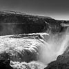 IJsland Gulfoss waterval van Marly De Kok