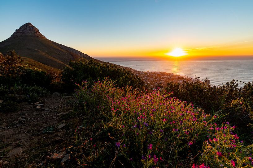 Coucher de soleil sur Signal Hill par Andreas Jansen