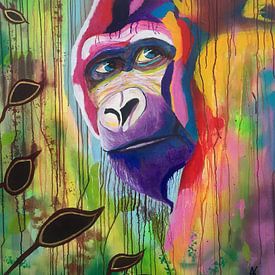 Color-rilla James by Blue Eyes Painting