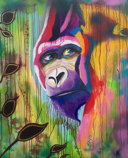 Color-rilla James by Blue Eyes Painting