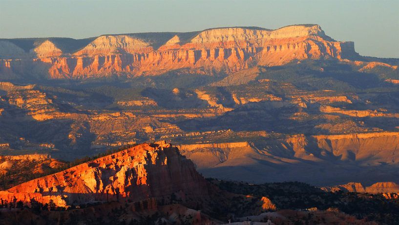 Sunset in Bryce Canyon van Marek Bednarek