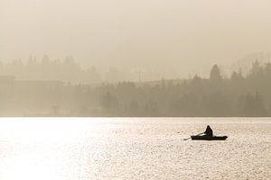 Nebel am Hopfensee