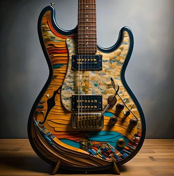 GuitArt no.17 van Gert-Jan Siesling