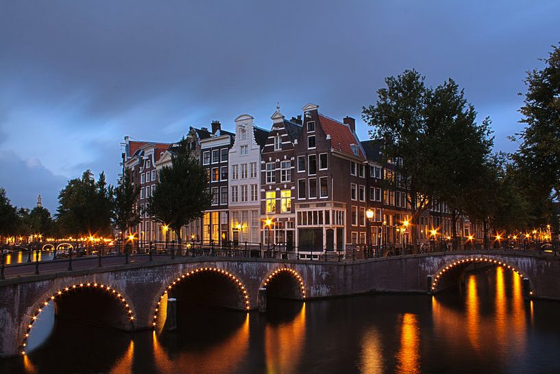 Leidsegracht in Amsterdam von Ada Zyborowicz