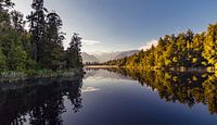 Lake Matheson, Nieuw Zeeland van WvH thumbnail