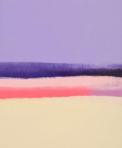 Eine minimalistische Landschaft