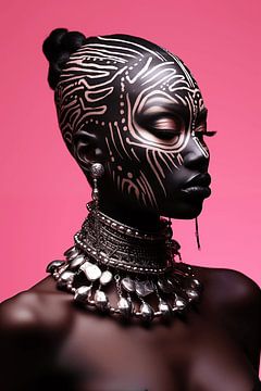 Afrikaanse schoonheid van BlackPeonyX