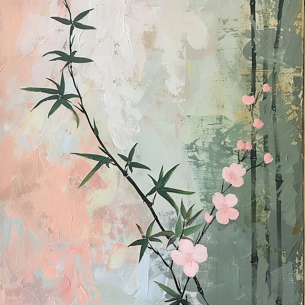 Blumen Japanisch von Poster Art Shop