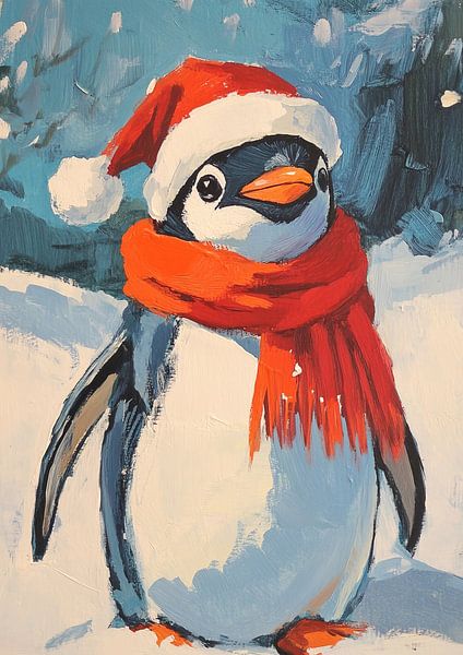 Noël pingouin | Noël pingouin par Art Merveilleux