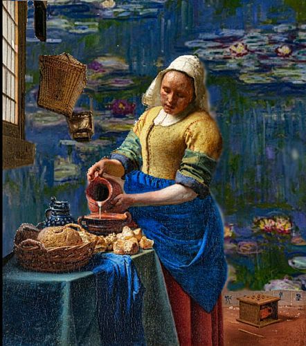 Het Meisje met de Parel meets Monet