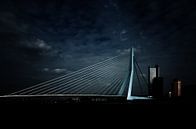 Erasmusbrug, Rotterdam von Bart van Dam Miniaturansicht