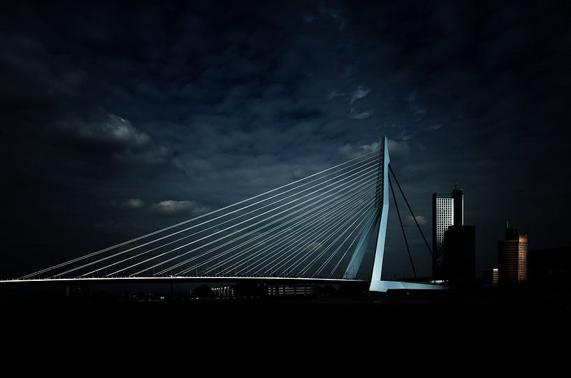 Erasmusbrug, Rotterdam von Bart van Dam