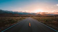 Sierra Nevada zonsondergang van Andy Troy thumbnail