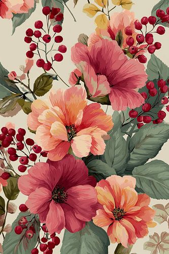 Blossoms & Berries no. 3