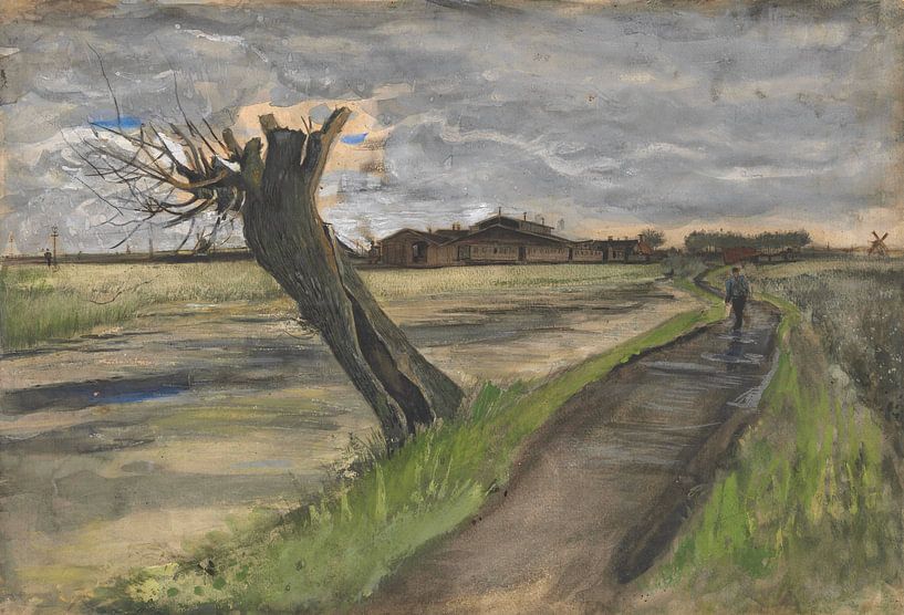 Pollard Willow, Vincent van Gogh von Meisterhafte Meister