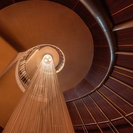 Spiral Staircase, Osaka by Photo Wall Decoration