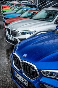 BMW X6 M with the rest of the BMW M range. by Bas Fransen