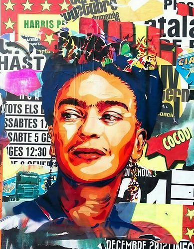 Frida pop-art