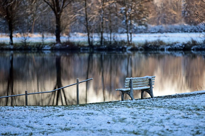 Silence by the lake by Manfred Gorus