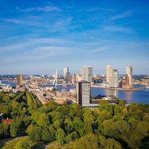 Zomer in Rotterdam van Pieter Wolthoorn