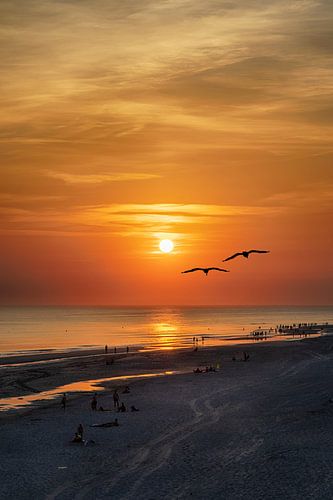 Sunset in Zeeland