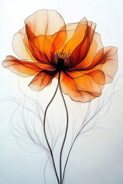 The Inner World of the Poppy no.4 by Studio BB