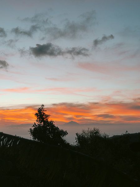 Coucher de soleil magique Gran Canaria | Tirage photo Îles Canaries | Photographie de voyage colorée Espagne par HelloHappylife