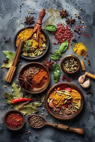 Exotic spices - Still life