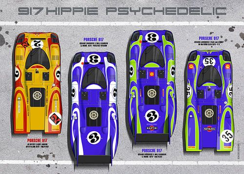 917 Hippie Psychedelisch Ontwerp