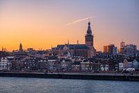 Nijmegen with St Stevenskerk in the morning