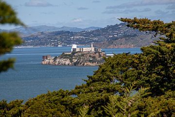 San Francisco - Uitzicht op Alcatraz van t.ART