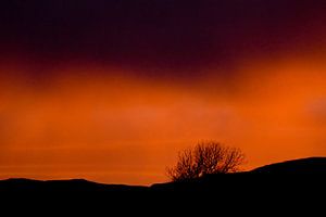 Landschaft 'Himmel in Flammen'