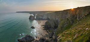 Sonnenaufgang Bedruthan Steps