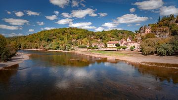 Limeuil an der Dordogne von Jan van der Knaap