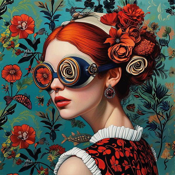 The power of the flower by Mirjam Duizendstra
