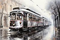 Trambahn in Prag