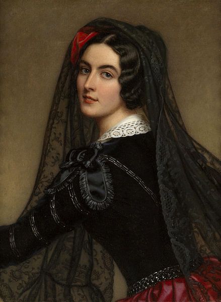 Lola Montez, Joseph Karl Stieler by Masterful Masters
