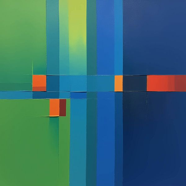 Chromatic Grid by Color Square