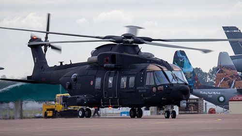 Agusta Westland HH-101A helicopter of the Italian Air Force