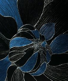 Schilderij "Steel Peony" van KorriArt