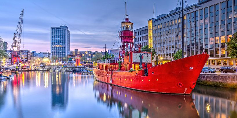 Panorama Wijnhaven Rotterdam by Frans Blok - photos, art and other wall decoration