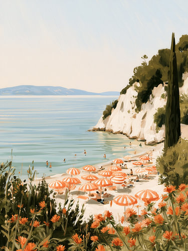 Ein Sommertag am Strand