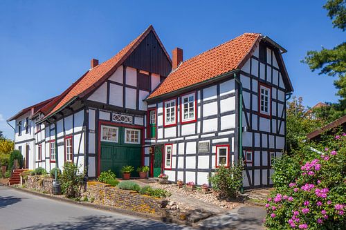 Fachwerkhaus, Stemwede-Levern, Gemeinde Stemwede, Nordrhein-Westfalen, Deutschland, Europa