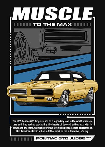 Pontiac GTO Judge Muscle Car