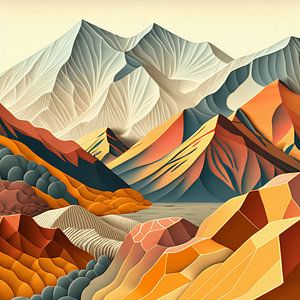 Geometrischer Himalaya